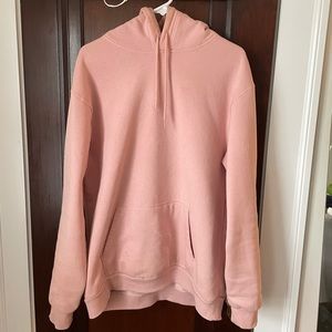 Pink hoodie